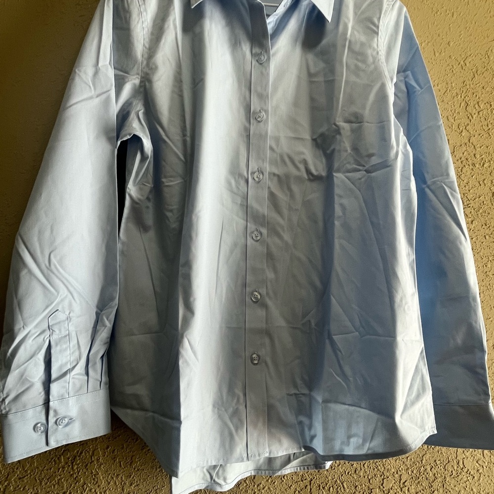 Elegant Light Blue Button Down Shirt